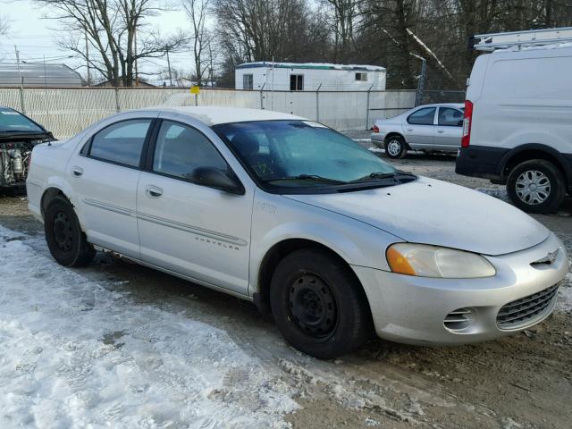 1C3EL46X81N656626 - 2001 CHRYSLER SEBRING LX SILVER photo 1