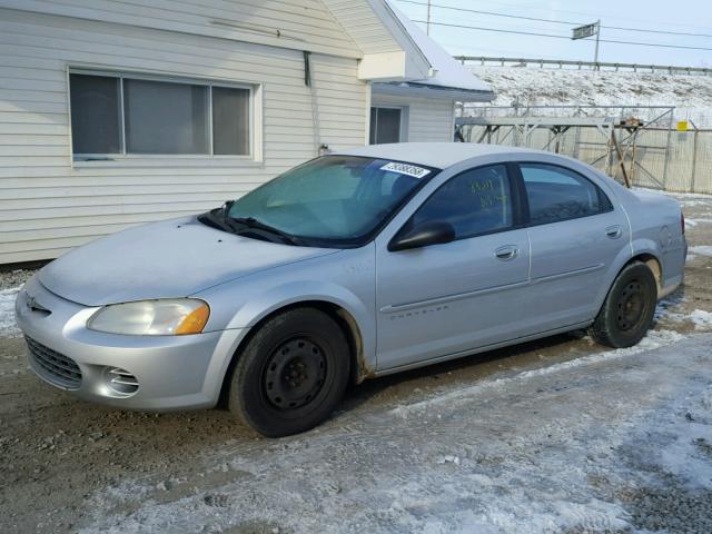 1C3EL46X81N656626 - 2001 CHRYSLER SEBRING LX SILVER photo 2