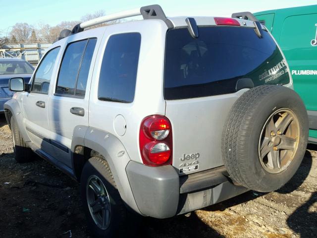 1J4GL38K65W632934 - 2005 JEEP LIBERTY RE SILVER photo 3
