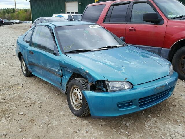 2HGEJ2226RH551072 - 1994 HONDA CIVIC DX TEAL photo 1