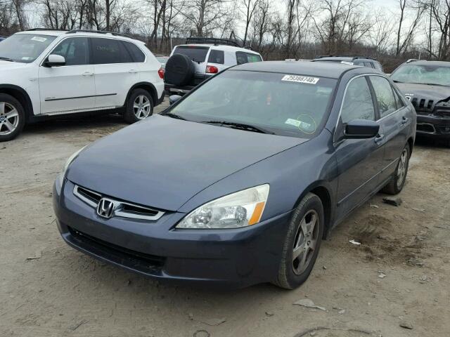 JHMCN36525C012853 - 2005 HONDA ACCORD HYB CHARCOAL photo 2