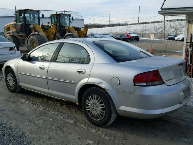 1C3EL46X81N656643 - 2001 CHRYSLER SEBRING LX SILVER photo 3