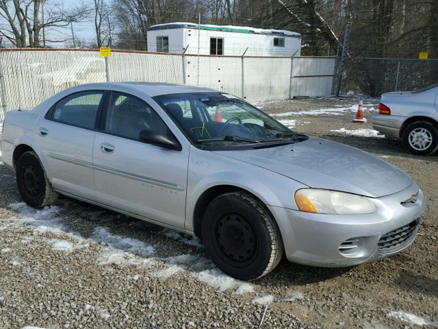 1C3EL46X51N656633 - 2001 CHRYSLER SEBRING LX SILVER photo 1