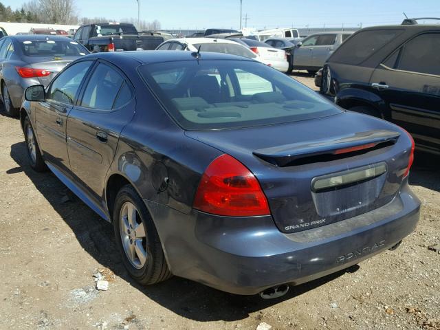 2G2WP552481151148 - 2008 PONTIAC GRAND PRIX BLUE photo 3