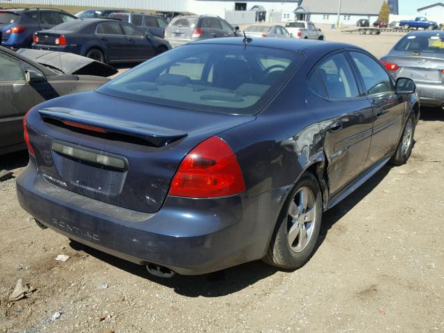 2G2WP552481151148 - 2008 PONTIAC GRAND PRIX BLUE photo 4