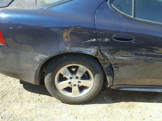 2G2WP552481151148 - 2008 PONTIAC GRAND PRIX BLUE photo 9