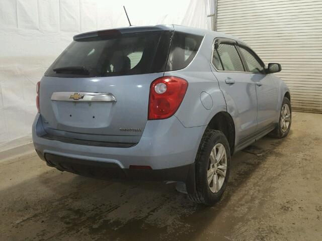 2GNFLEEK8F6224956 - 2015 CHEVROLET EQUINOX LS BLUE photo 4