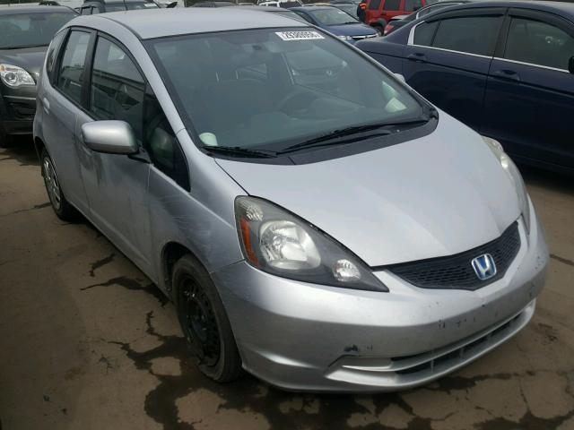 JHMGE8G32CC040483 - 2012 HONDA FIT SILVER photo 1