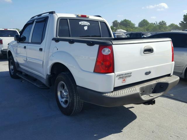 1FMZU77K95UB18894 - 2005 FORD EXPLORER S WHITE photo 3