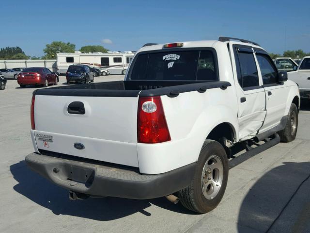 1FMZU77K95UB18894 - 2005 FORD EXPLORER S WHITE photo 4