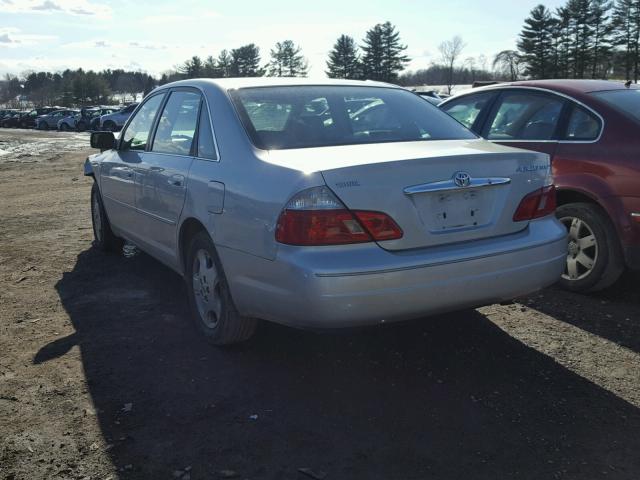 4T1BF28B33U281535 - 2003 TOYOTA AVALON XL SILVER photo 3