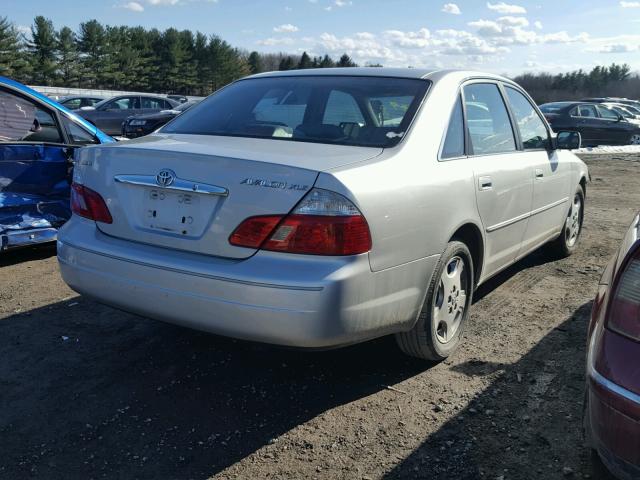 4T1BF28B33U281535 - 2003 TOYOTA AVALON XL SILVER photo 4