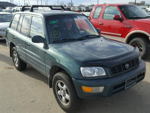 JT3HP10V7X7140567 - 1999 TOYOTA RAV4 GREEN photo 1