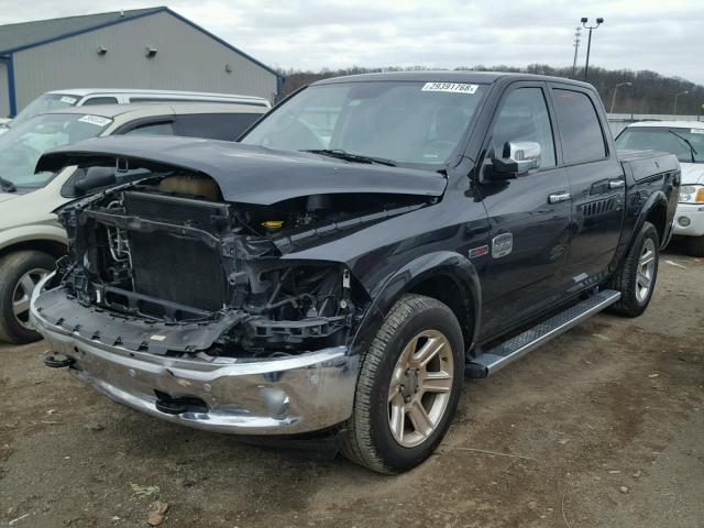 1C6RR6PM3FS742681 - 2015 RAM 1500 LONGH BLACK photo 2