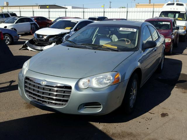 1C3EL56RX6N136717 - 2006 CHRYSLER SEBRING TO GREEN photo 2