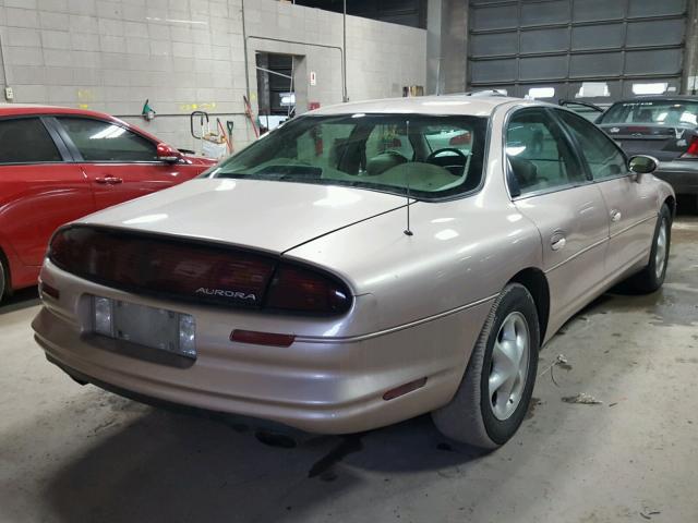 1G3GR62C3X4114818 - 1999 OLDSMOBILE AURORA TAN photo 4