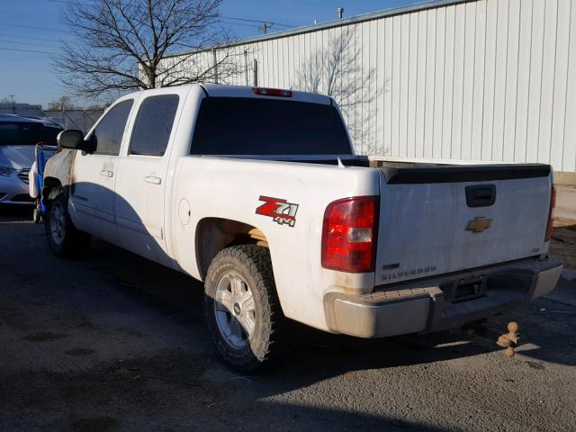 3GCRKTE32AG269443 - 2010 CHEVROLET SILVERADO WHITE photo 3