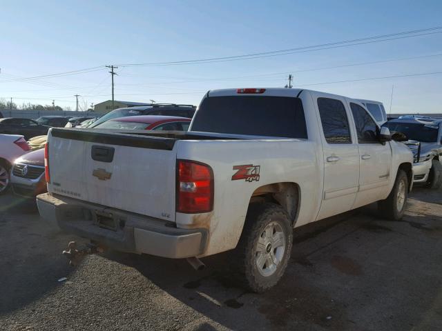 3GCRKTE32AG269443 - 2010 CHEVROLET SILVERADO WHITE photo 4