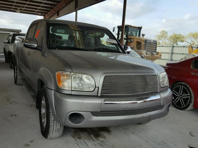 5TBET34105S488445 - 2005 TOYOTA TUNDRA DOU GRAY photo 1