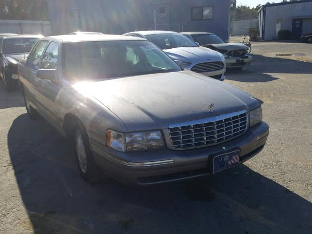 1G6KD54Y8VU249675 - 1997 CADILLAC DEVILLE TAN photo 1