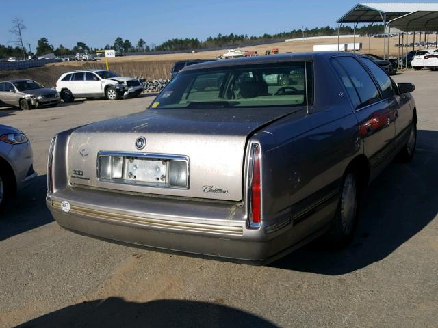 1G6KD54Y8VU249675 - 1997 CADILLAC DEVILLE TAN photo 4