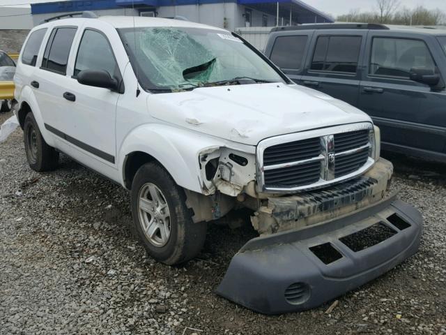 1D4HB38N26F119966 - 2006 DODGE DURANGO SX WHITE photo 1