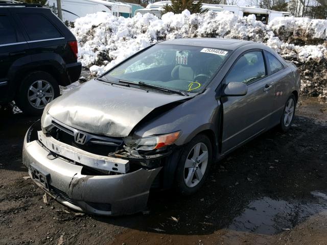 2HGFG12886H563981 - 2006 HONDA CIVIC EX 灰色 照片 2