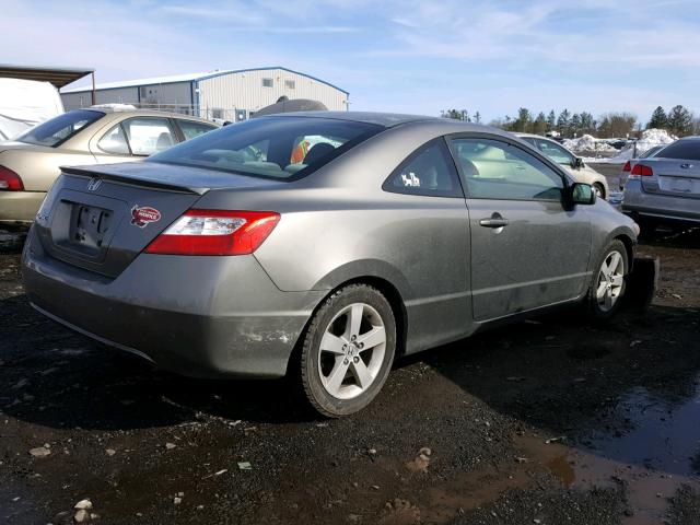 2HGFG12886H563981 - 2006 HONDA CIVIC EX 灰色 照片 4