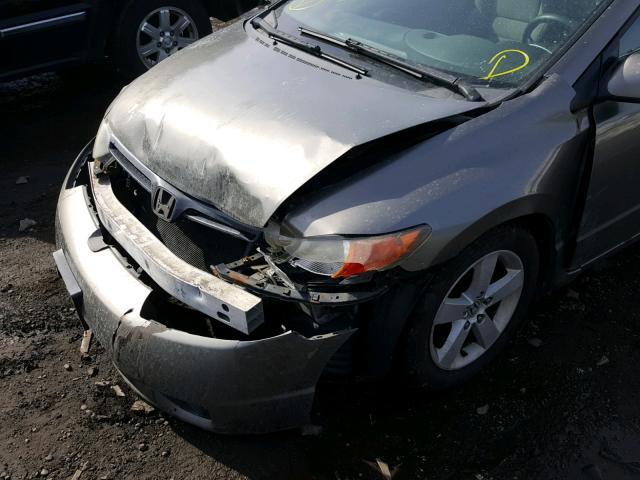 2HGFG12886H563981 - 2006 HONDA CIVIC EX 灰色 照片 9