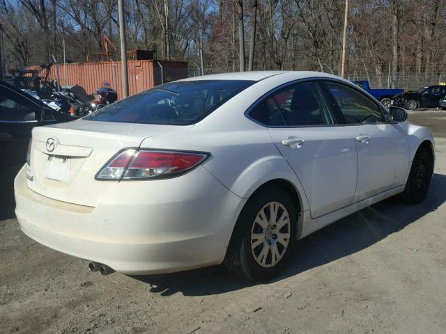 1YVHP81A395M17241 - 2009 MAZDA 6 I WHITE photo 4