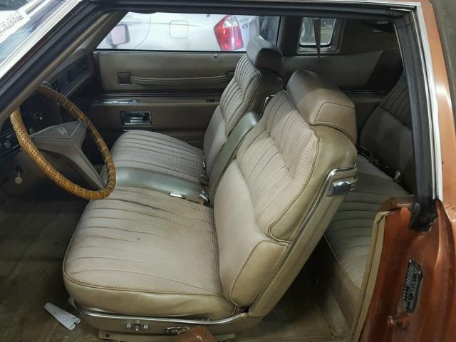 6L47S3Q444831 - 1973 CADILLAC ELDORADO BROWN photo 5