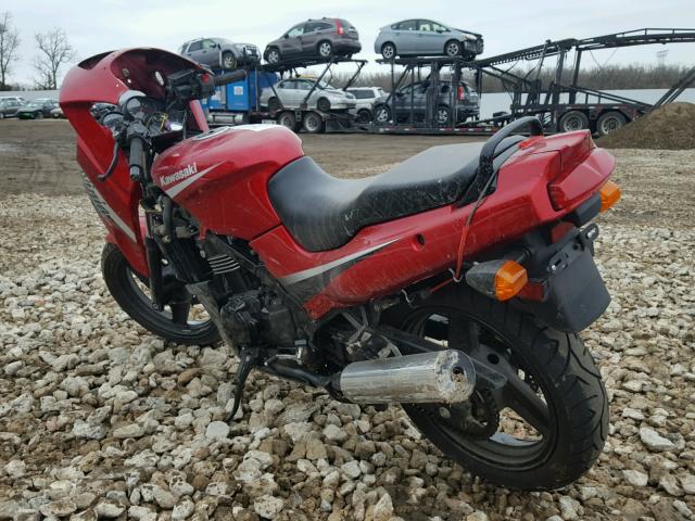 JKAEXVD156A098456 - 2006 KAWASAKI EX500 D RED photo 3