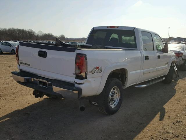 1GCHK23D26F215733 - 2006 CHEVROLET SILVERADO WHITE photo 4