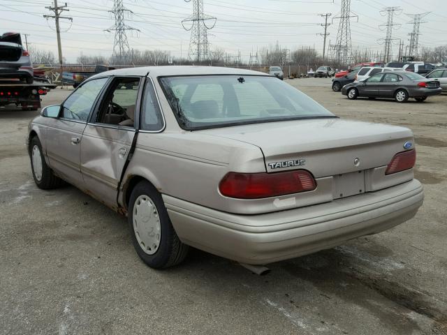 1FALP52U7SG132856 - 1995 FORD TAURUS GL BEIGE photo 3