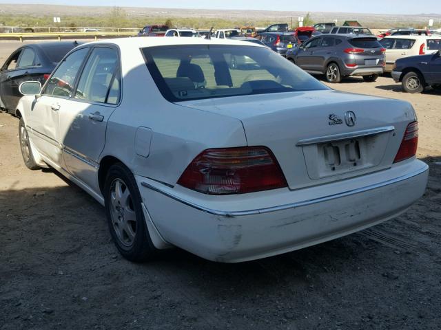 JH4KA96652C006415 - 2002 ACURA 3.5RL WHITE photo 3