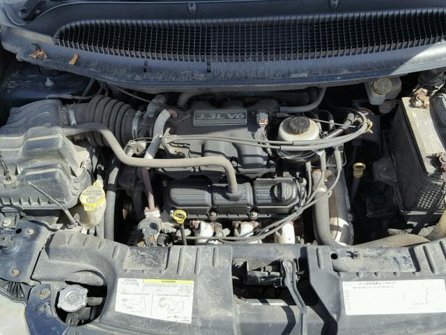 1C4GP45RX5B415332 - 2005 CHRYSLER TOWN & COU BLUE photo 7