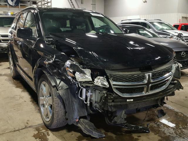 3C4PDCDG6ET287480 - 2014 DODGE JOURNEY LI BLACK photo 1