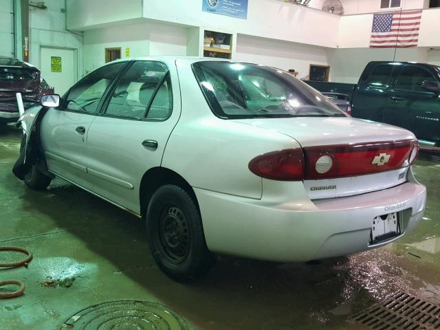 1G1JC52F847204822 - 2004 CHEVROLET CAVALIER SILVER photo 3