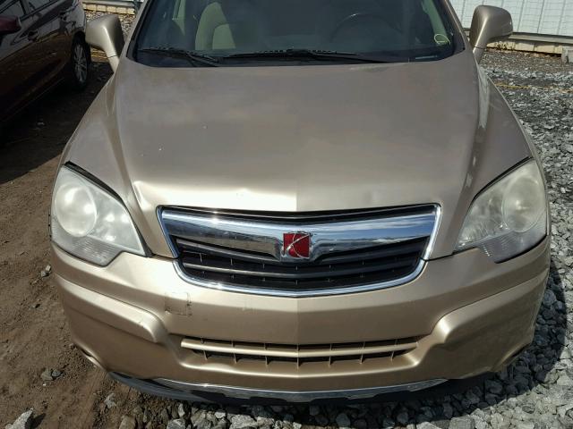 3GSCL53708S578554 - 2008 SATURN VUE XR GOLD photo 7