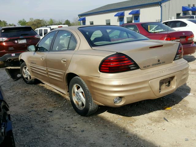 1G2NF52T3YC542135 - 2000 PONTIAC GRAND AM S Qızıl foto 3