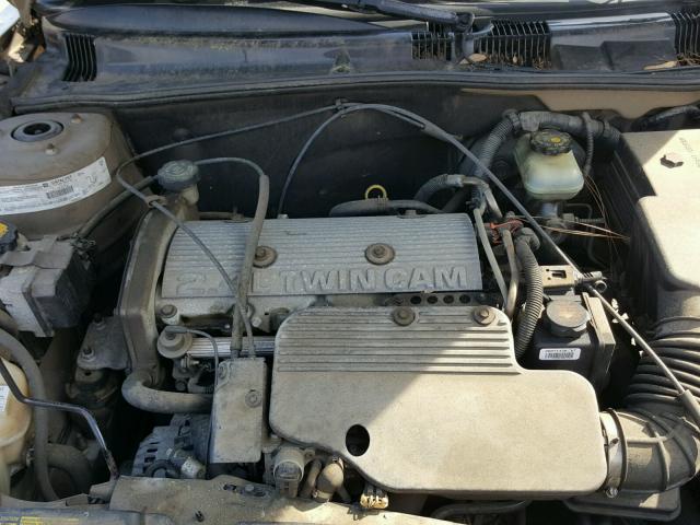 1G2NF52T3YC542135 - 2000 PONTIAC GRAND AM S Qızıl foto 7