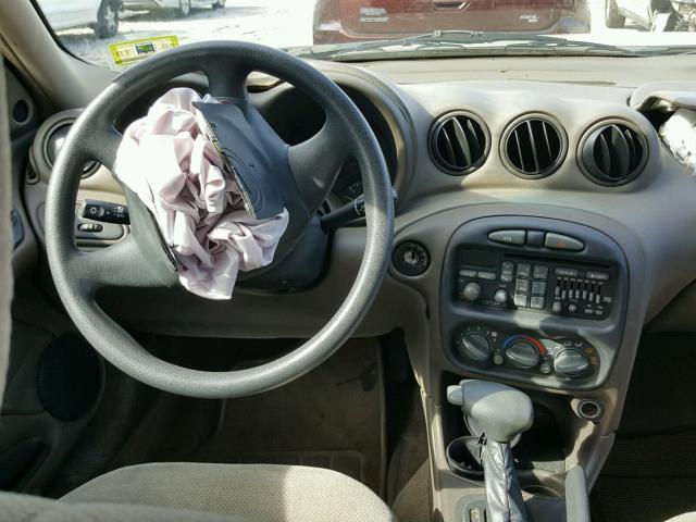 1G2NF52T3YC542135 - 2000 PONTIAC GRAND AM S Qızıl foto 9