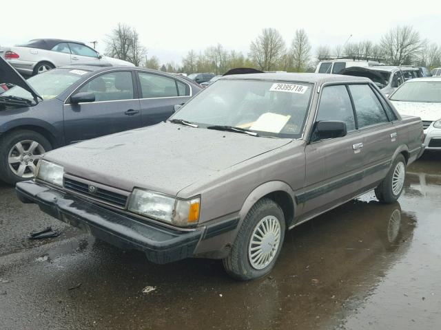 JF1AC4229PB204155 - 1993 SUBARU LOYALE BROWN photo 2