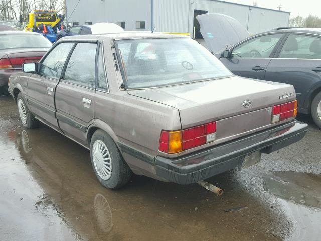 JF1AC4229PB204155 - 1993 SUBARU LOYALE BROWN photo 3