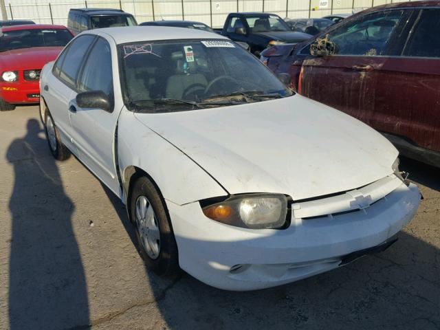 1G1JC52F837142255 - 2003 CHEVROLET CAVALIER WHITE photo 1