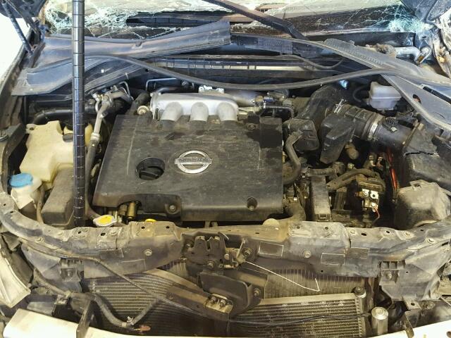 JN8AZ08TX6W414311 - 2006 NISSAN MURANO SL BLACK photo 7