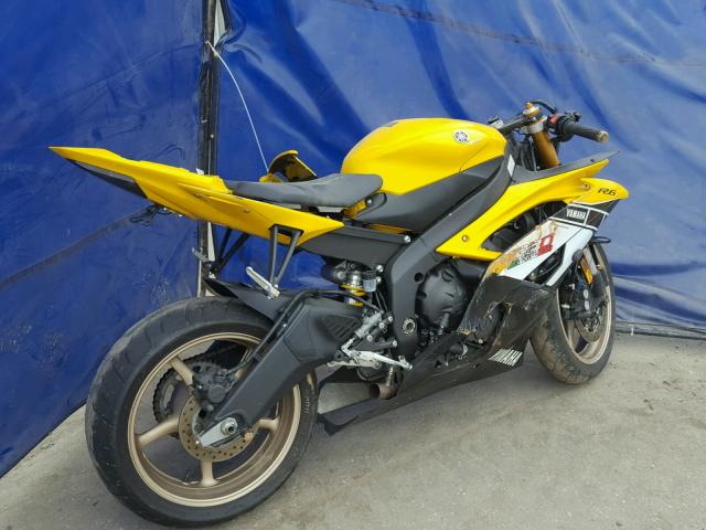 JYARJ16E2GA036835 - 2016 YAMAHA YZFR6 YELLOW photo 4