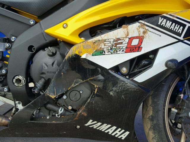 JYARJ16E2GA036835 - 2016 YAMAHA YZFR6 YELLOW photo 7