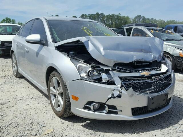 1G1PE5SB3D7197473 - 2013 CHEVROLET CRUZE LT GRAY photo 1