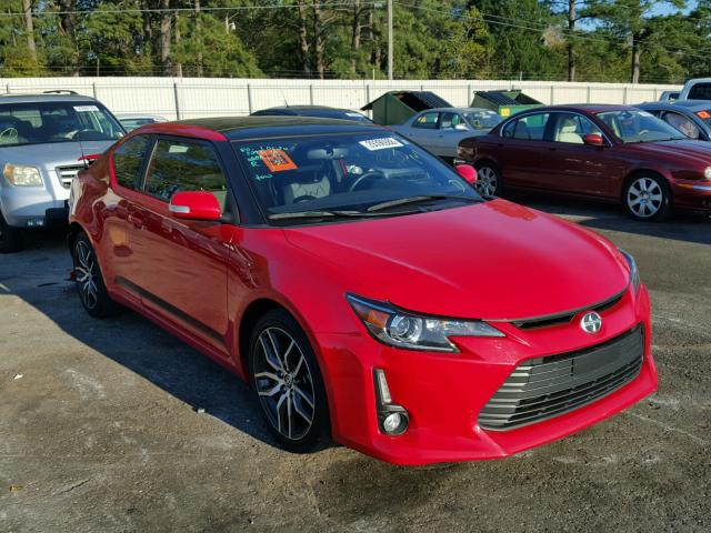 JTKJF5C72FJ001624 - 2015 TOYOTA SCION TC 红色 照片 1